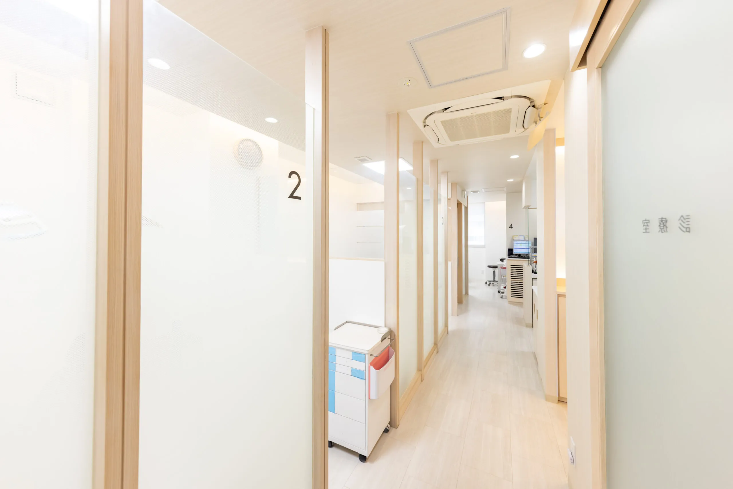 24時間換気口を設置。ドアノブなどの消毒もこまめに